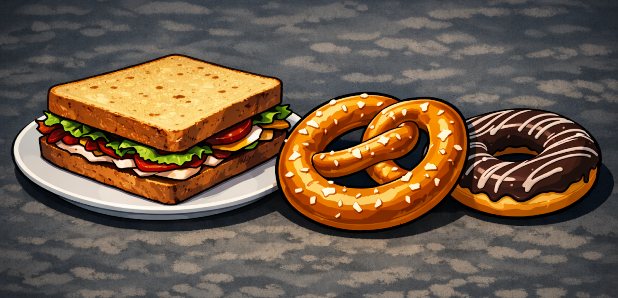 Sean's Donuts food menu